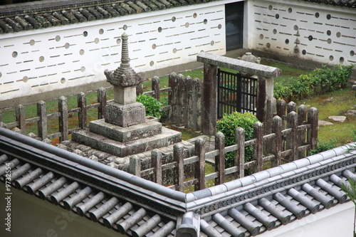 Japanese old graveyard