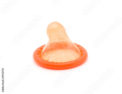 condom studio isolated - safe sex concept