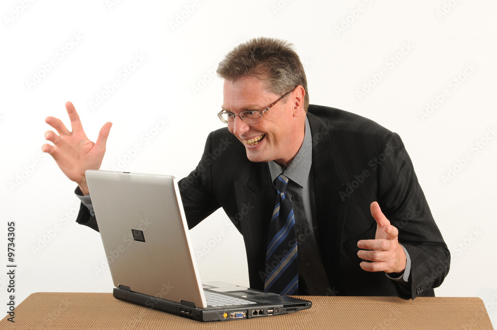 Manager im Buero Manager im Buero