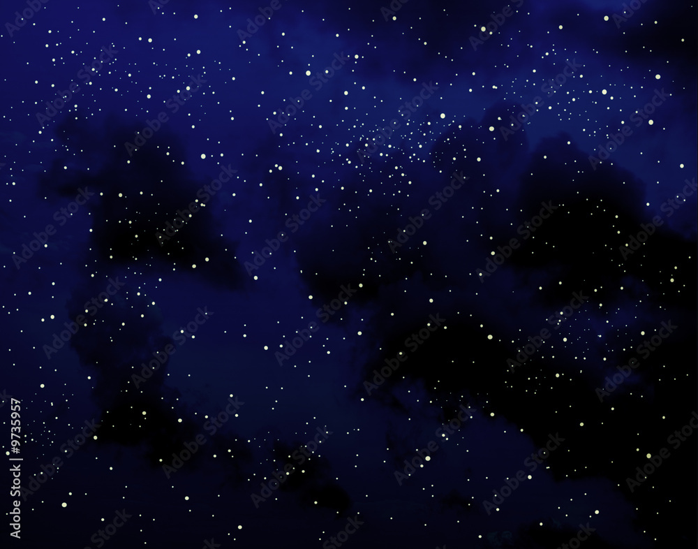 Obraz premium Milky way