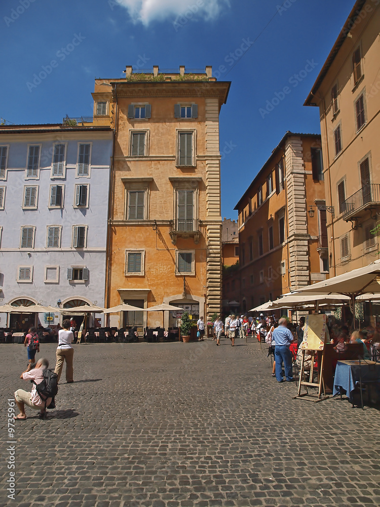 italian travel, piazza della rotonda