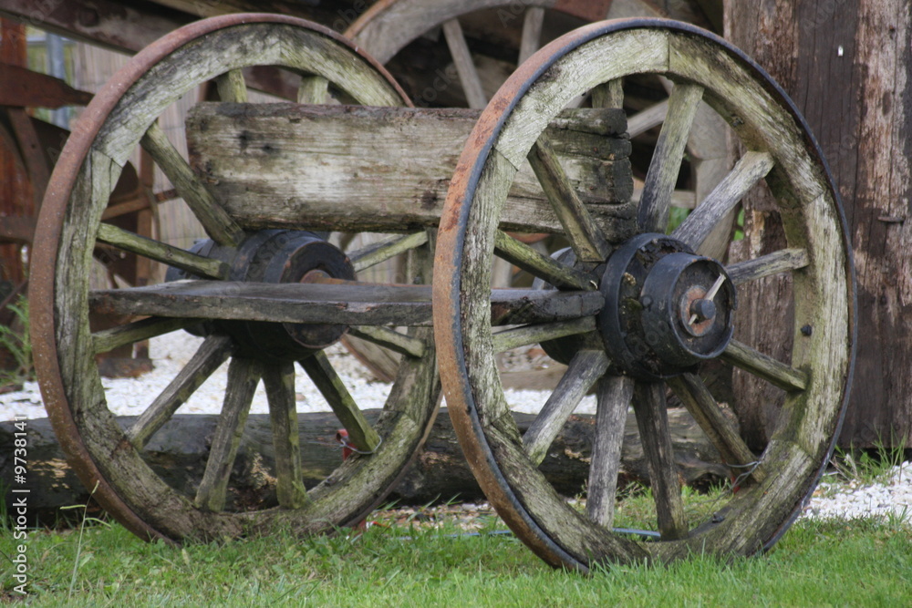 roues en bois