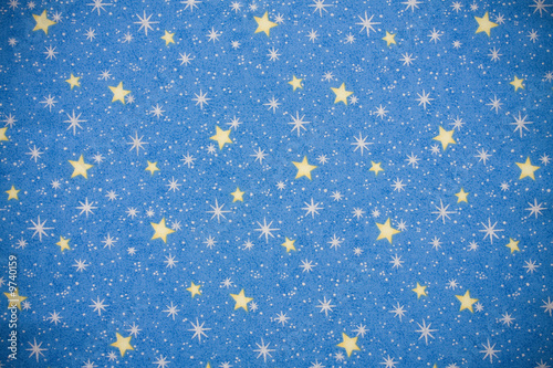 Blue sky filled with stars making a background, night sky