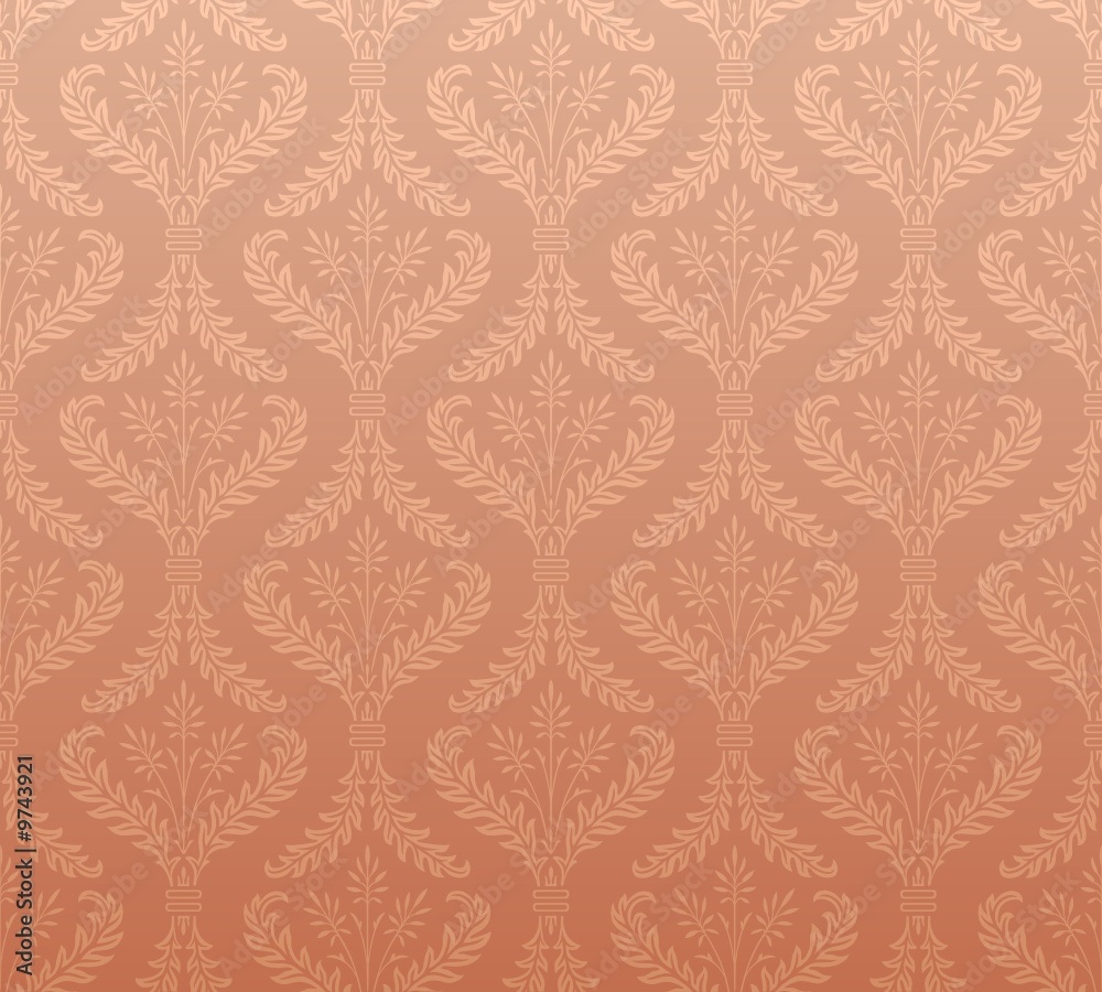 Seamless Damask Wallpaper Seamless Damask Wallpaper