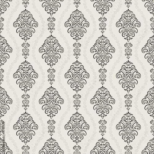 Fototapeta samoprzylepna Bez szwu adamaszku tapety