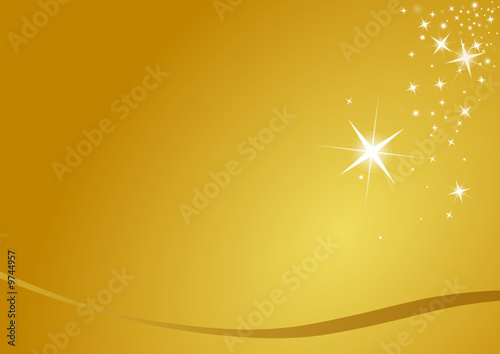 gold merry christmas background photo