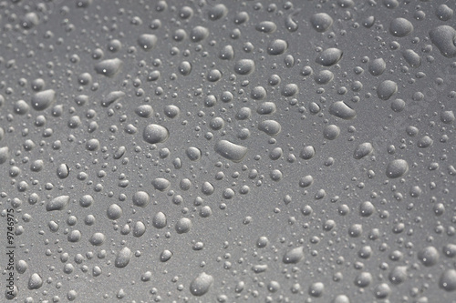 rain drops on glass surface