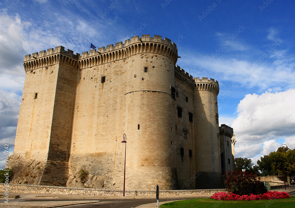 chateau de tarascon, fortification medieval