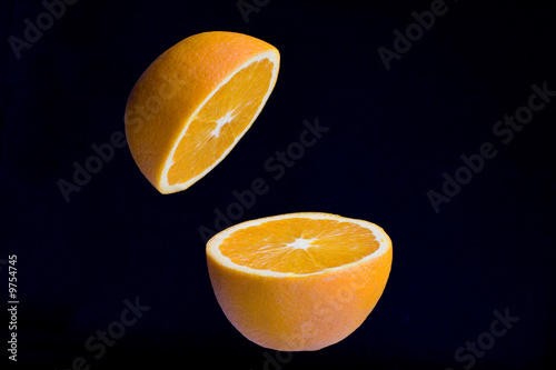 Billede på lærred naranja fresca natural partida en dos piezas