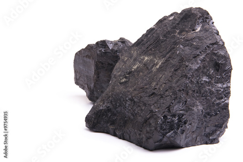 Two lumps of coal