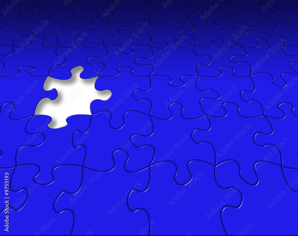 Fototapeta premium Puzzle