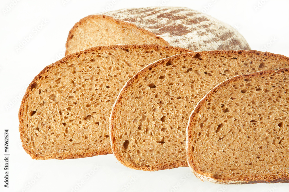 brown bread from the flour of rough grade brown bread from the flour of rough grade