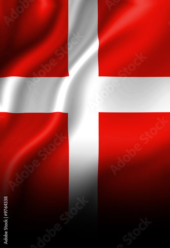 Free Download Danish flag waving in the wind - GFXLoad