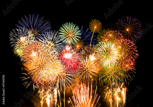 Fireworks composition