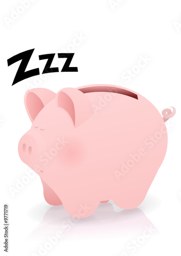 Épargne qui dort (reflet)