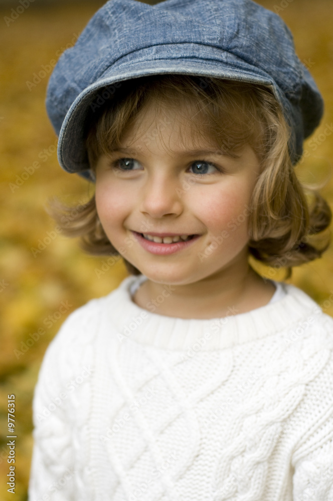 Autumn girl portrait