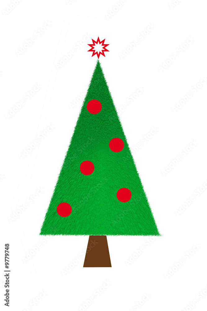 Fototapeta premium Weihnachtsbaum