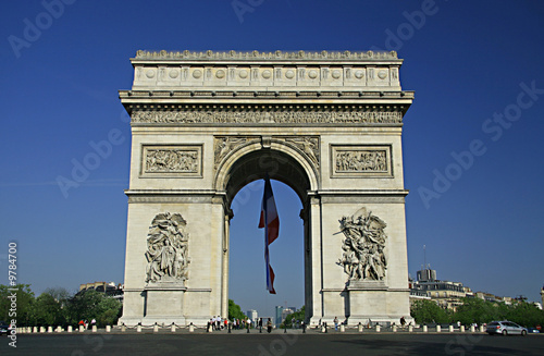 Photography arc de triomphe de paris