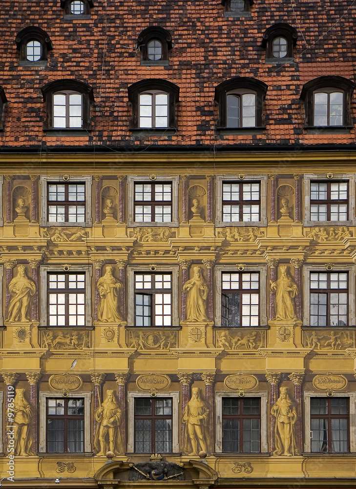 Fototapeta premium Façade peinte