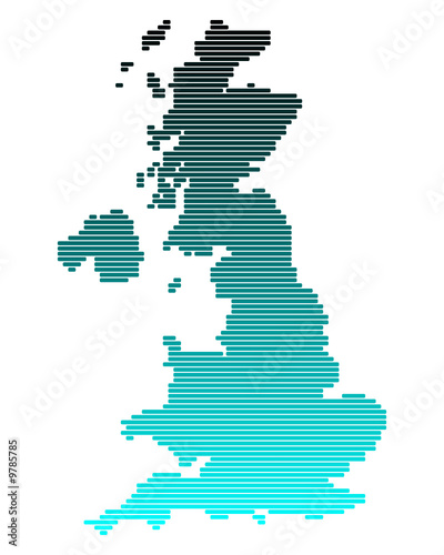 Map of Great Britain