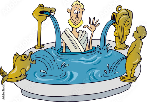 ancient greek take bath