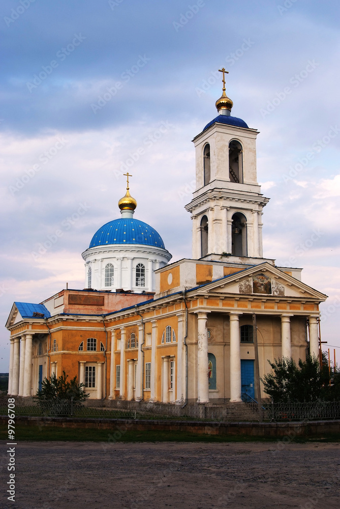 rustic orthodox church