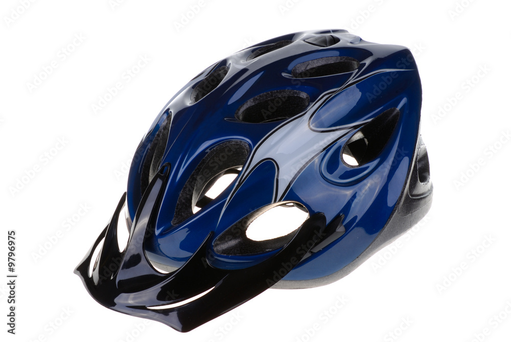 Fototapeta premium .Bicycle helmet isolated on a white background