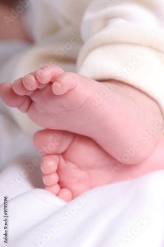 baby feet close up © Elena kouptsova
