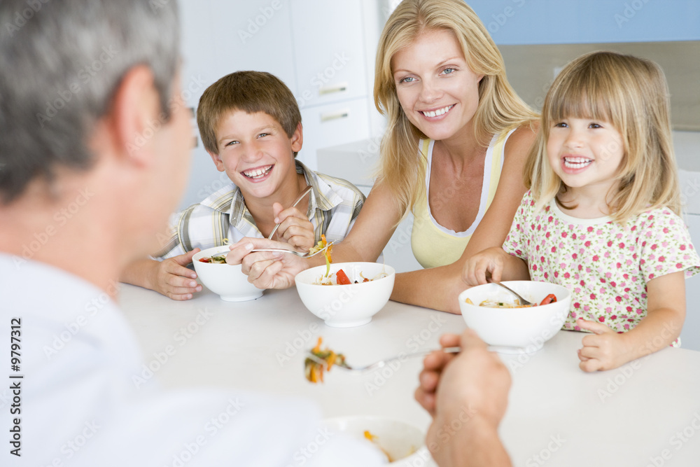 Family Eating A meal,mealtime Together Family Eating A meal,mealtime Together