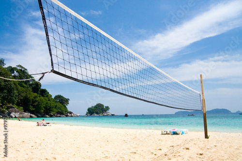 Beachvolleyballnetz