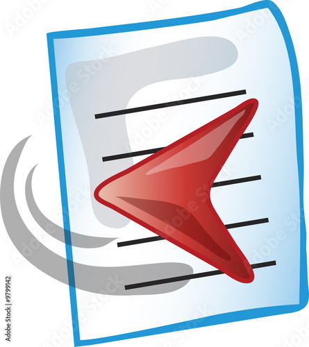 Icon or symbol or a page reverting
