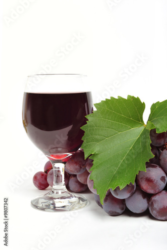 Close up of a wine glass an...