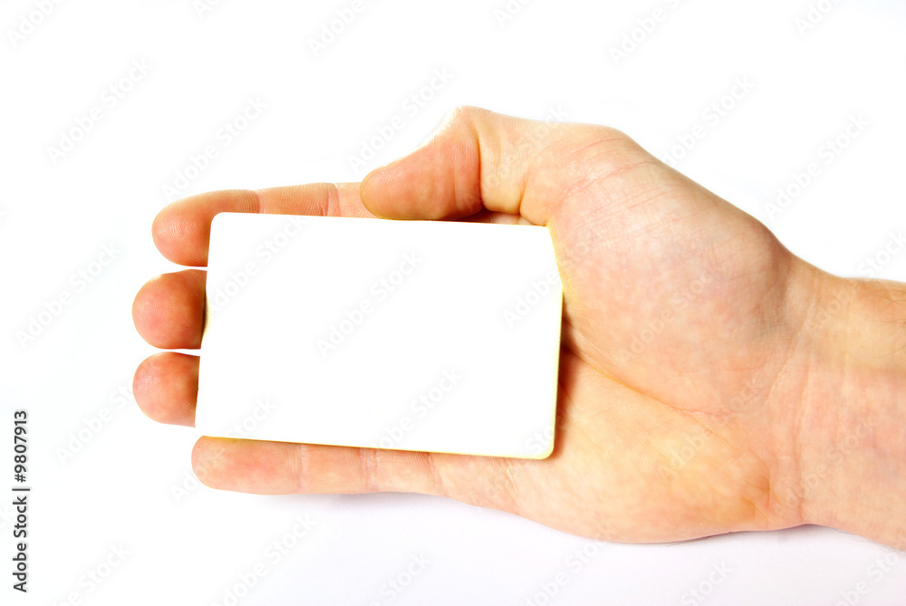 Obraz premium business card