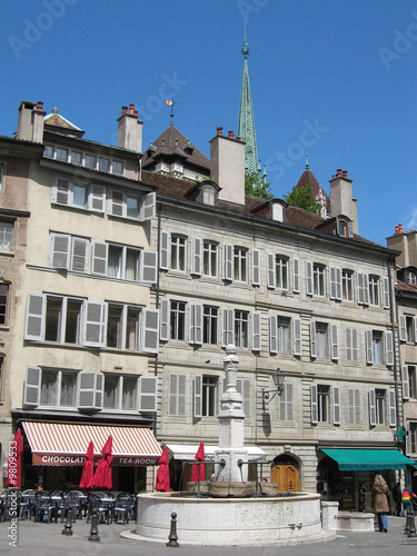 Fotografía une place à Genève