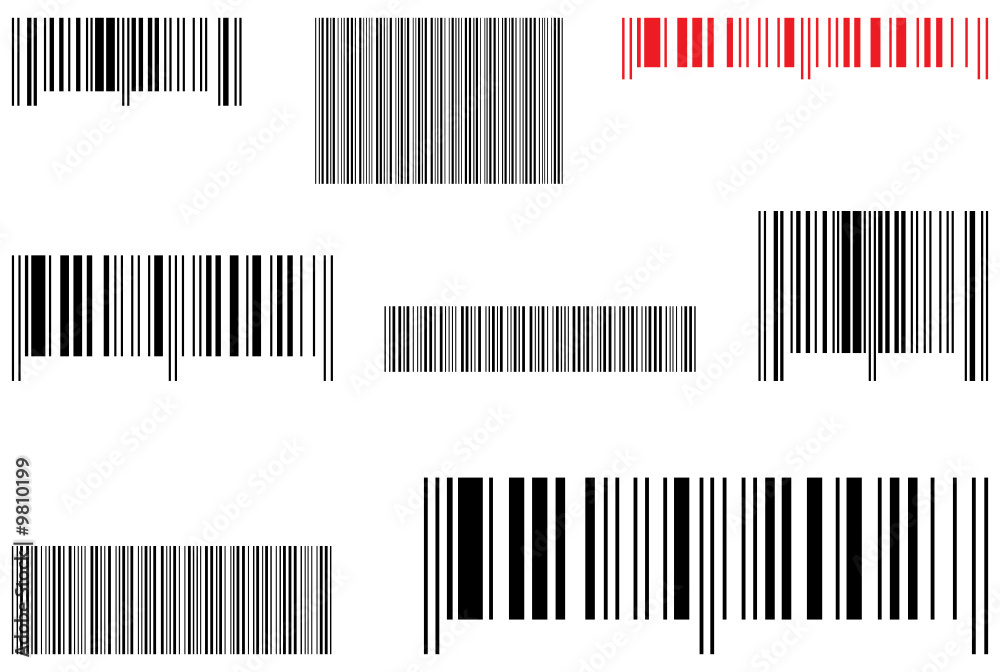 Samples selling barcode. Vector illustration. Samples selling barcode. Vector illustration.