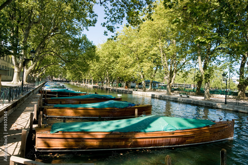 Obraz premium Canaux à Annecy