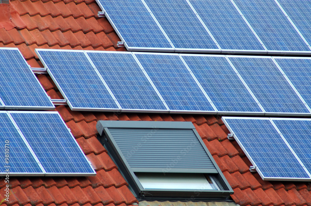 Fototapeta premium Solarzellen