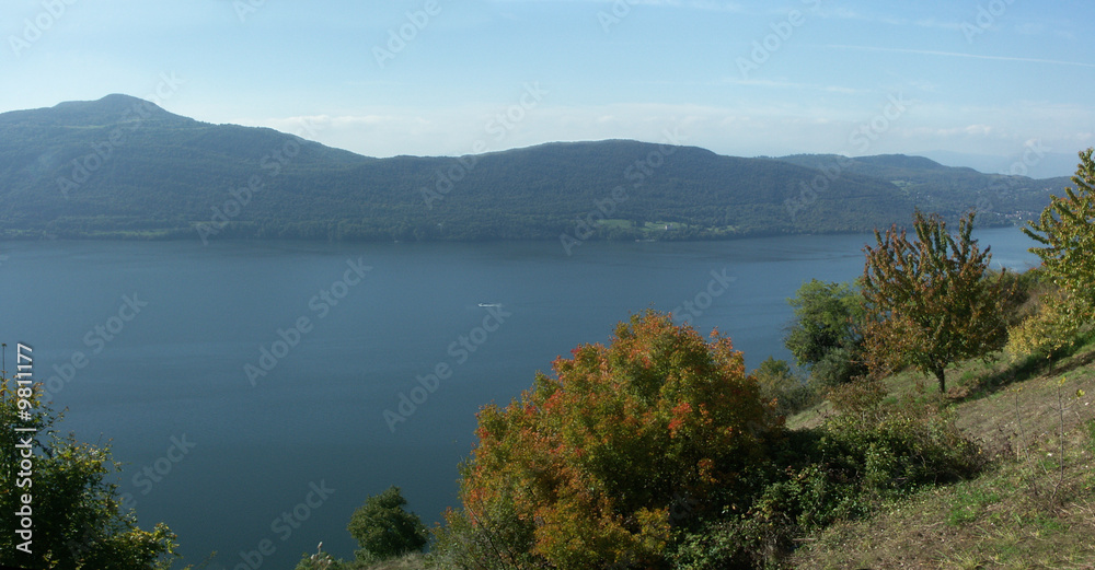 le plus grand lac de France,  le lac du Bourget