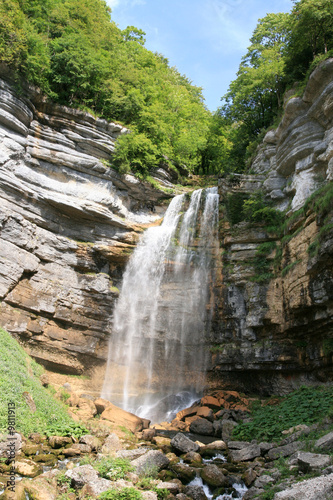 Le Grand Saut (60 m) aux Cascades du Hérisson photo