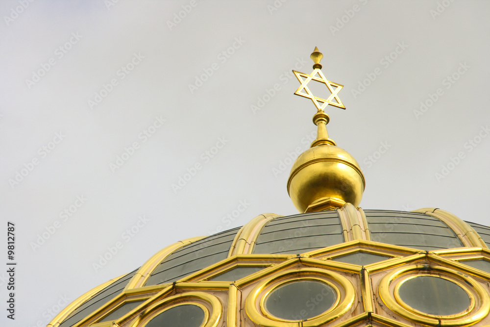 Naklejka premium Davidstern - Neue Synagoge Berlin