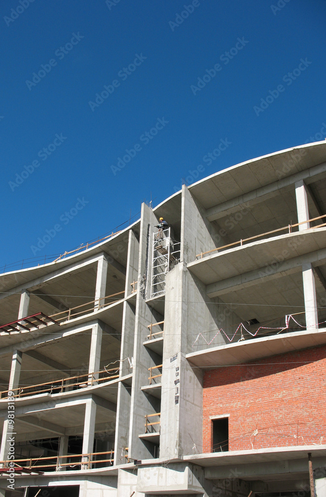 Fototapeta premium A building site