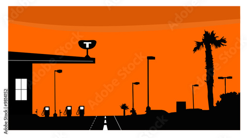 Tankstelle