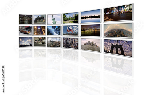 tv screens photo