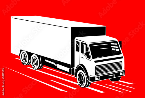 Delivery truck