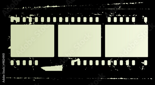 Grunge film frame with space for your text or image