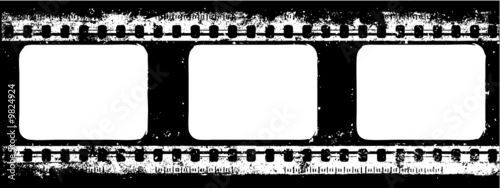 Grunge film frame with space for your text or image
