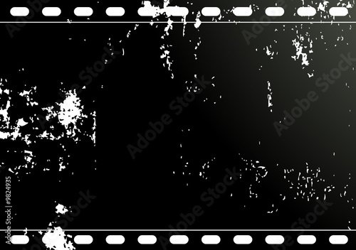 Grunge film frame with space for your text or image
