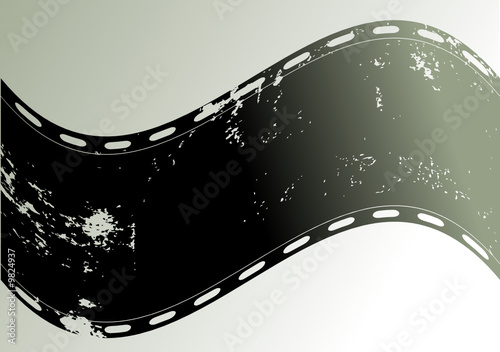 Grunge film frame with space for your text or image