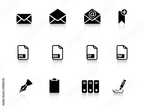 Web icons from series