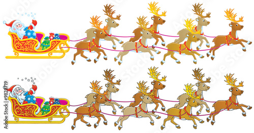 Santa Clause (cliparts with...